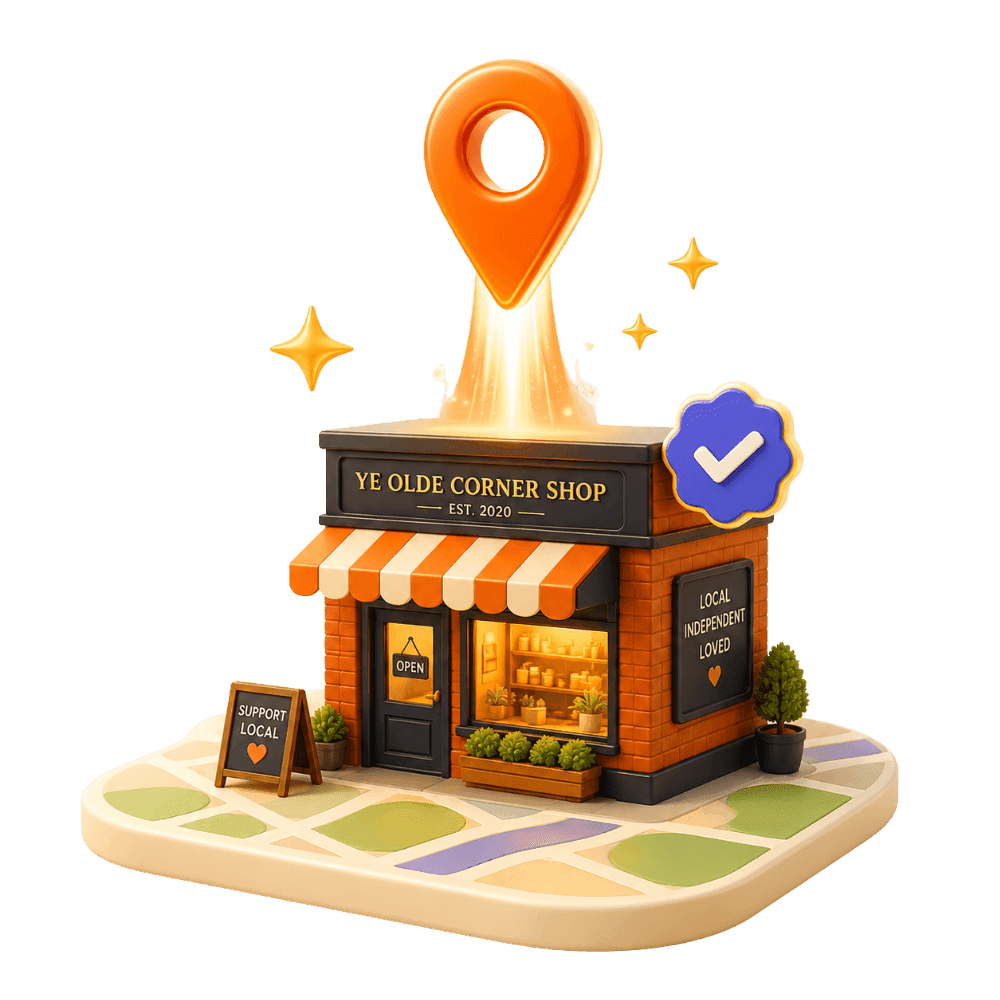 We create, verify and launch your Google Business Profile on the map
