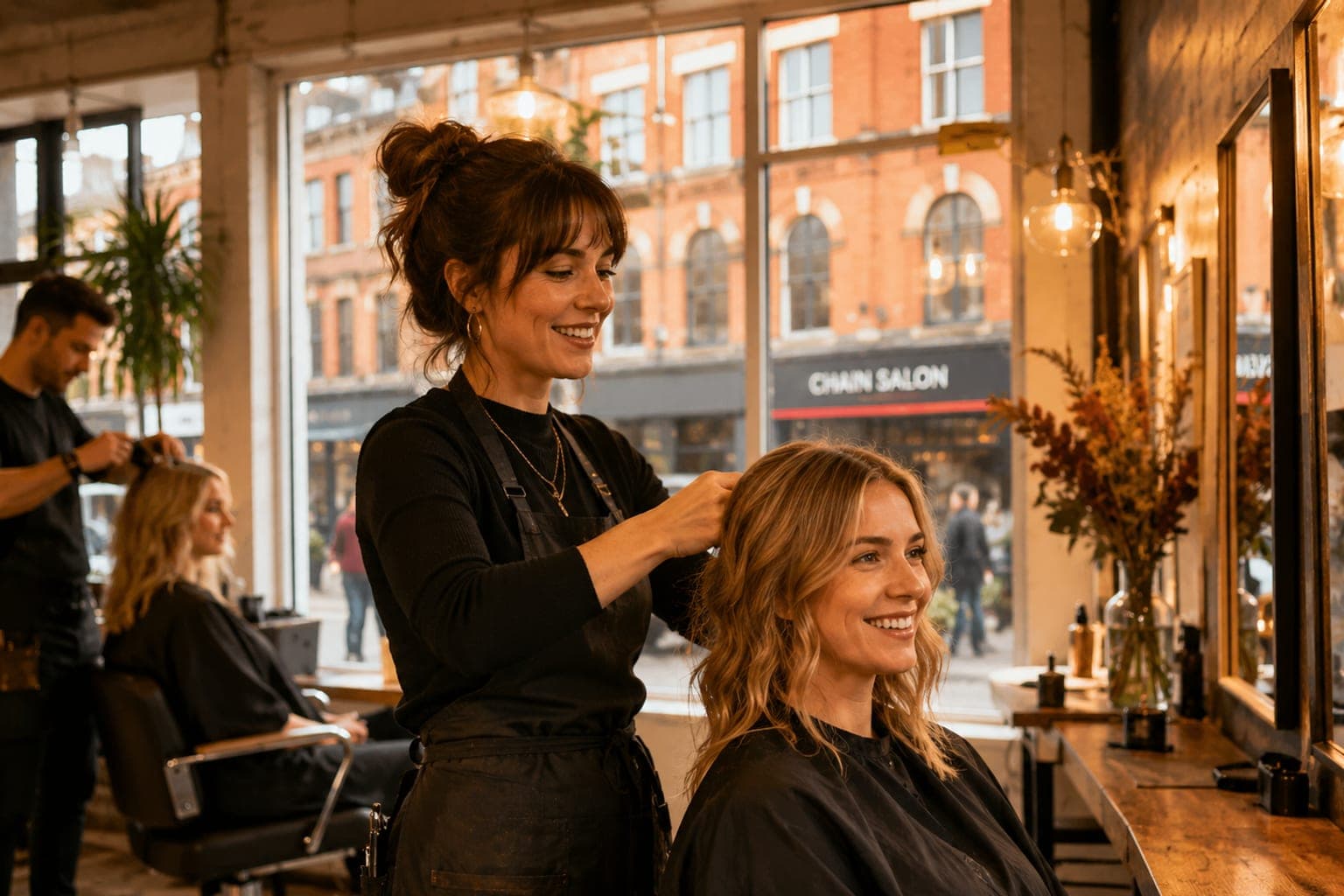 Independent salon in Manchester · M1